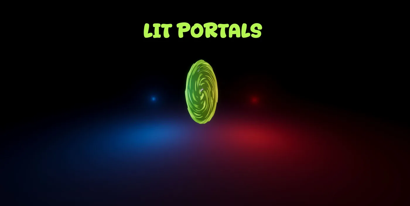 Toon Portal HDRP preview 2